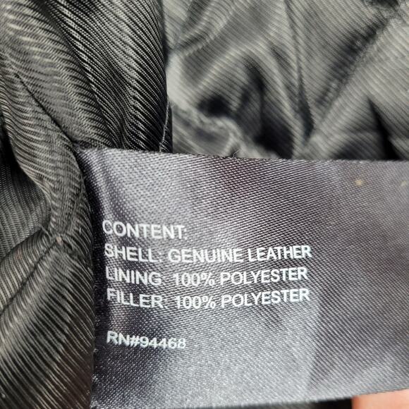 Perry Ellis Portfolio Lambskin Jacket size XL - Picture 8 of 9